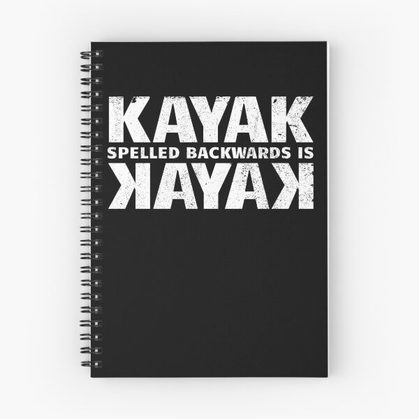 Artikelvorschau, Kayak Spelled Backward Is Kayak Paddling Funny Kayaking Gear entworfen und verkauft von DynamicDesign.