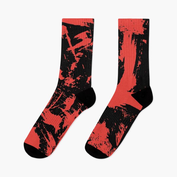 Item preview, black and red splash scribbles  designed and sold by THE OTAKU SHOP.
