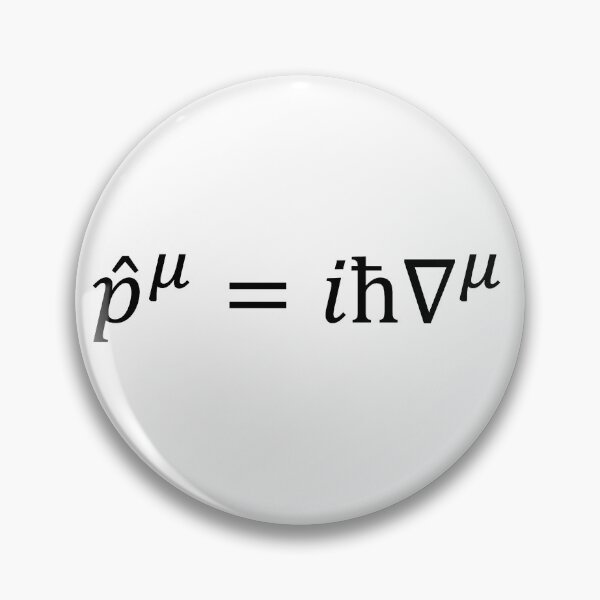 Item preview, four vector momentum operator of relatvistic quantum physics designed and sold by NoetherSym.