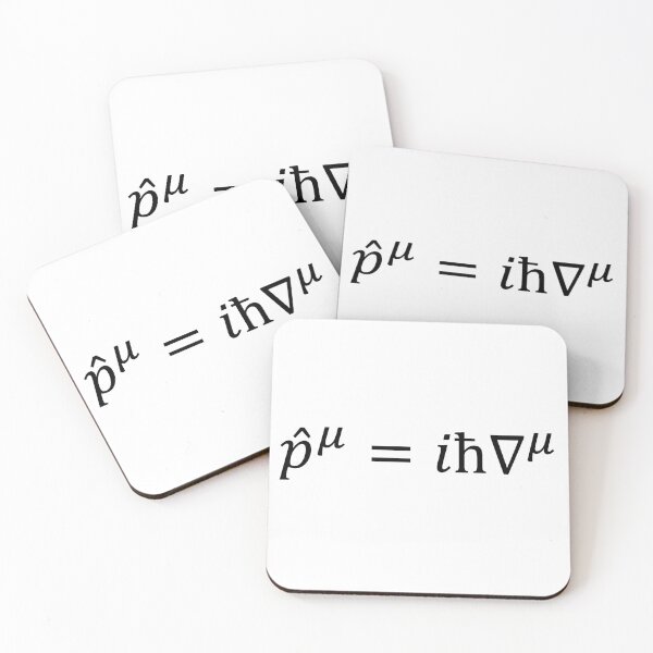 Item preview, four vector momentum operator of relatvistic quantum physics designed and sold by NoetherSym.