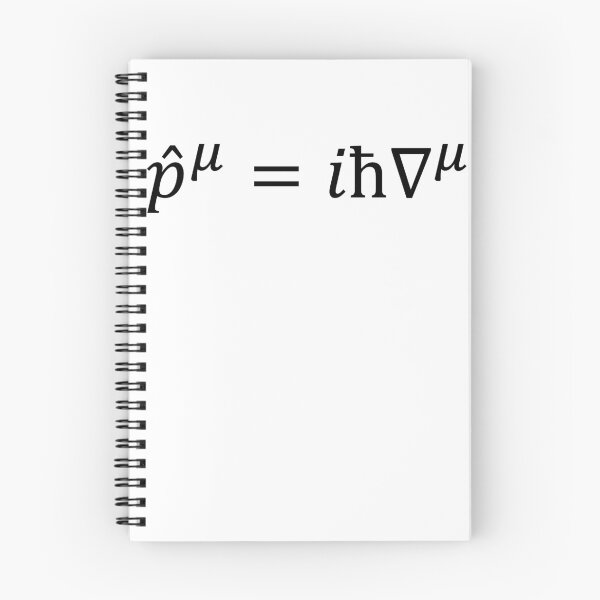 Item preview, four vector momentum operator of relatvistic quantum physics designed and sold by NoetherSym.