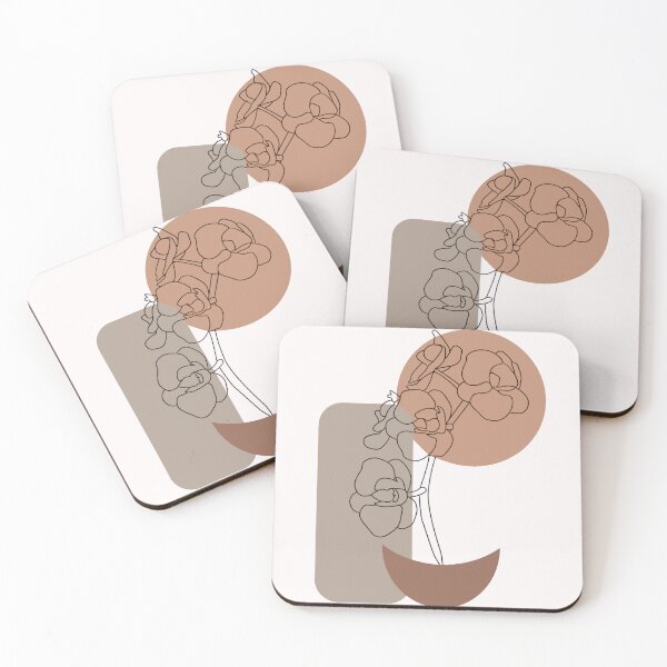 Item preview, Abstract One Line Plumeria Flower designed and sold by virillanissa.