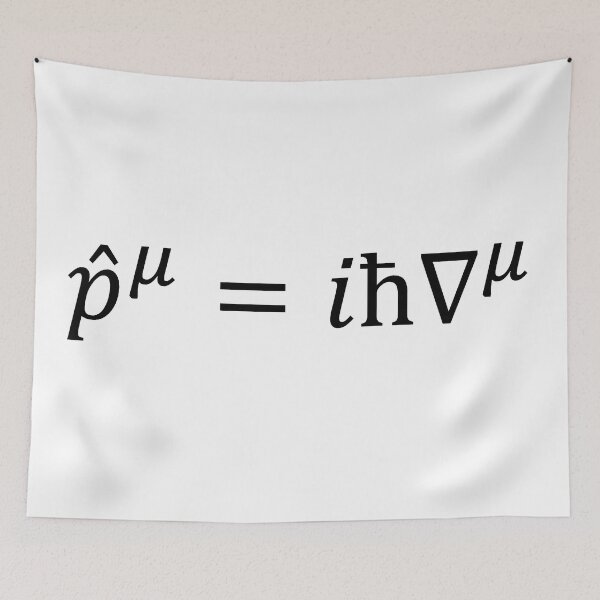 Item preview, four vector momentum operator of relatvistic quantum physics designed and sold by NoetherSym.