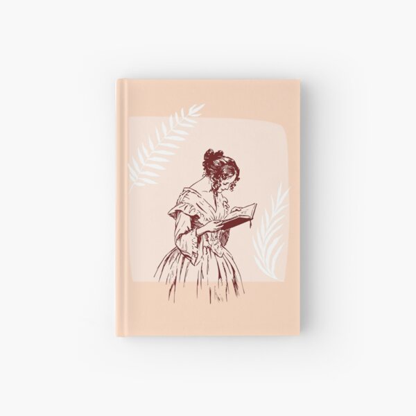 The Reader - Minimalist Hardcover Journal Hardcover Journal