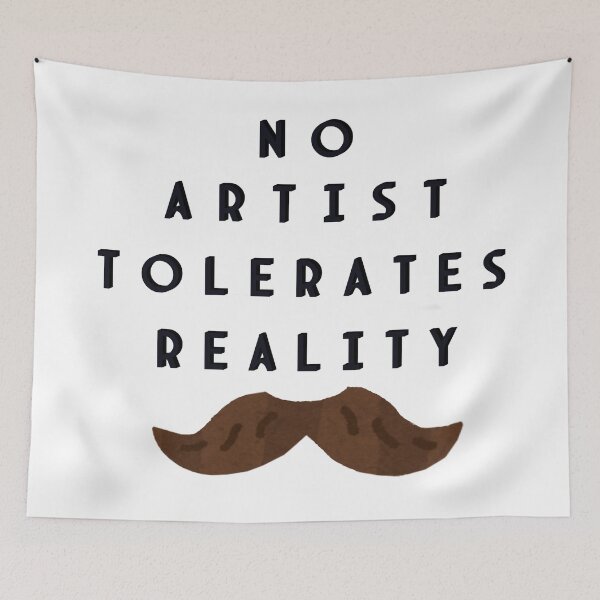 Item preview, No Artist Tolerates Reality ( Friedrich Nietzsche) designed and sold by cayofili.