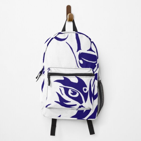 Item preview, Blue Wolf Face With Rose ,Colorful designed and sold by MiarCo.