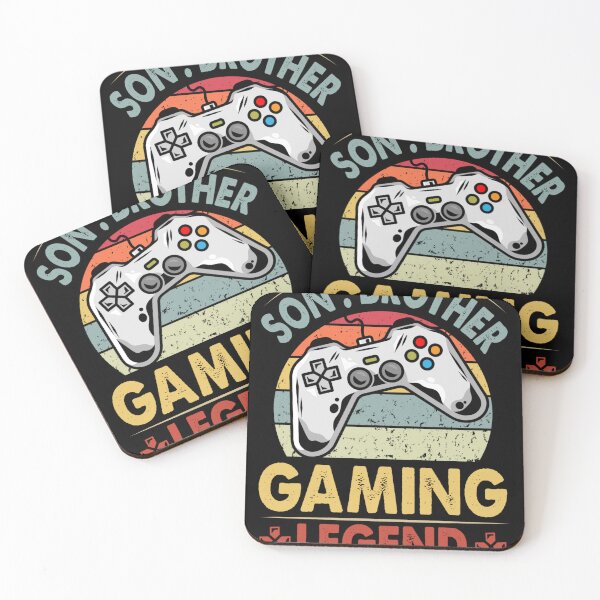Item preview, Son Brother Gaming Legend Gamer Gifts designed and sold by 3colors3.