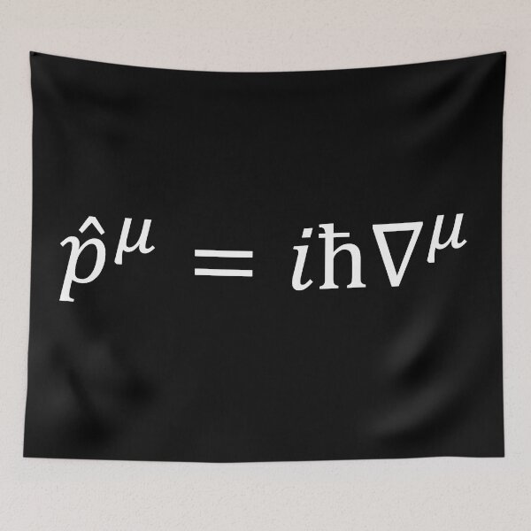Item preview, four vector momentum operator of relatvistic quantum physics designed and sold by NoetherSym.