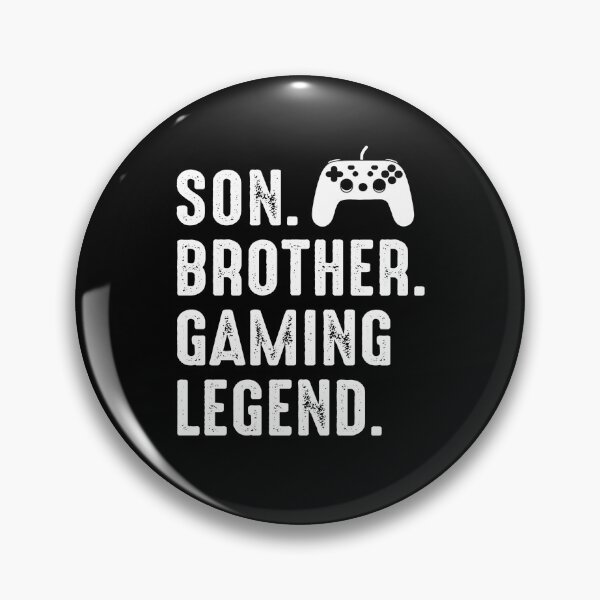 Item preview, Son Brother Gaming Legend Gamer Gifts designed and sold by 3colors3.