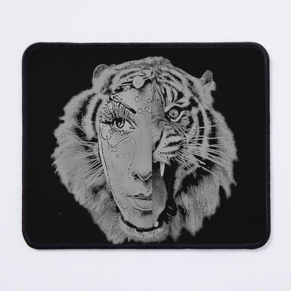 Item preview, Half Woman Half Tiger - Year Of The Tiger 2022 – Lunar New Year 2022 designed and sold by TeesFashion.