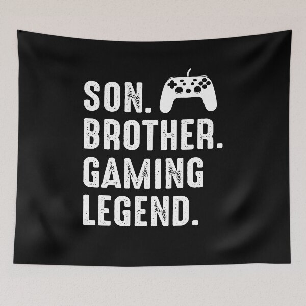Item preview, Son Brother Gaming Legend Gamer Gifts designed and sold by 3colors3.