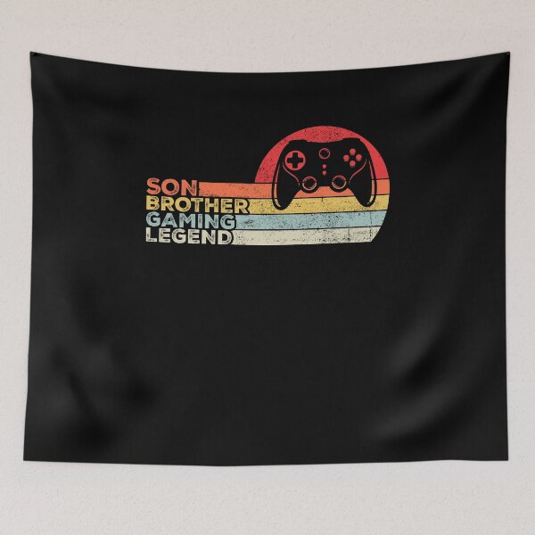Item preview, Son Brother Gaming Legend Gamer Gifts designed and sold by 3colors3.