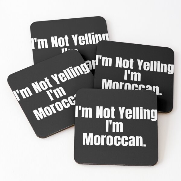 Item preview, I'm Not Yelling I'm Moroccan Funny Gift Morocco designed and sold by Africrafts.