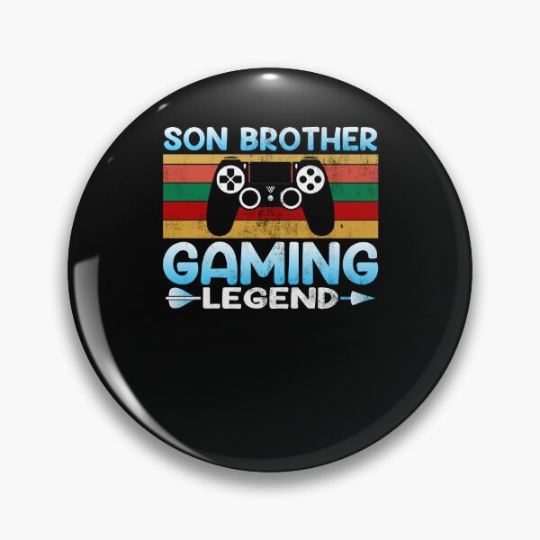Item preview, Son Brother Gaming Legend Gamer Gifts designed and sold by 3colors3.