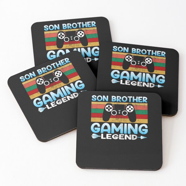 Item preview, Son Brother Gaming Legend Gamer Gifts designed and sold by 3colors3.
