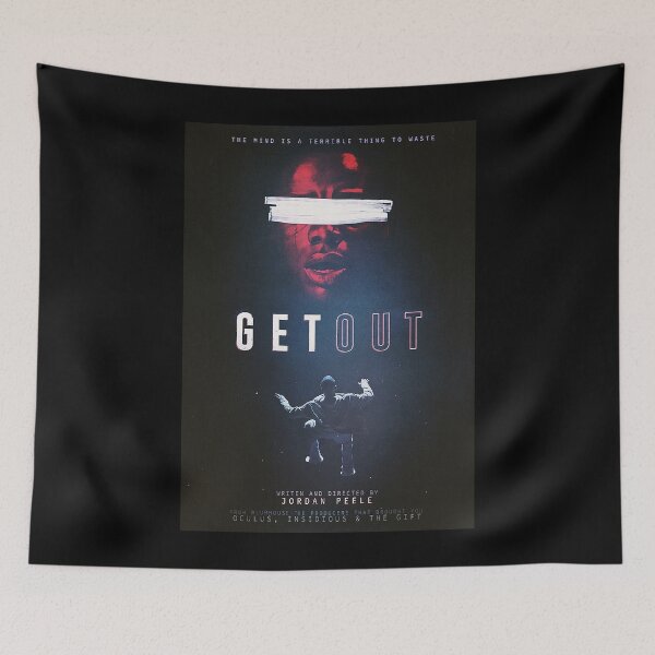 Item preview, Get Out - Movie Poster Poster designed and sold by smithisidor.