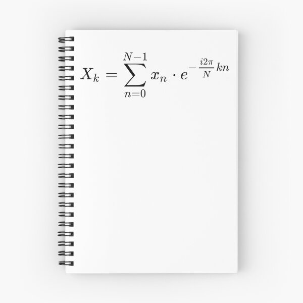 Item preview, Discrete Fourier transform equation, math basics designed and sold by NoetherSym.