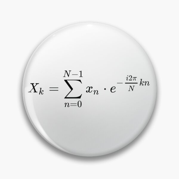 Item preview, Discrete Fourier transform equation, math basics designed and sold by NoetherSym.