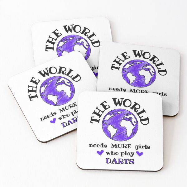 Item preview, The world needs more girls who play darts designed and sold by TheGreenGoat.