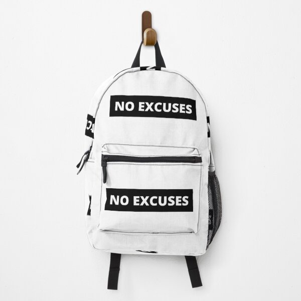 Item preview, No Excuses designed and sold by OutLoudDesigns.