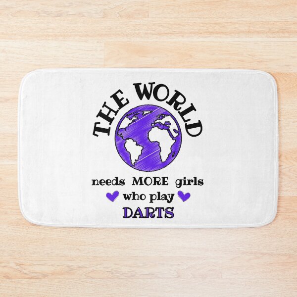 Item preview, The world needs more girls who play darts designed and sold by TheGreenGoat.