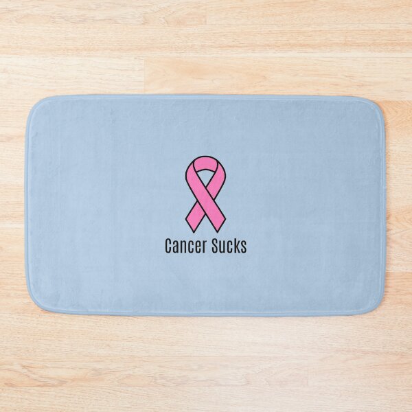 Item preview, Cancer Sucks Pink Breast Cancer Awareness Ribbon designed and sold by Sugar-Magnolia.