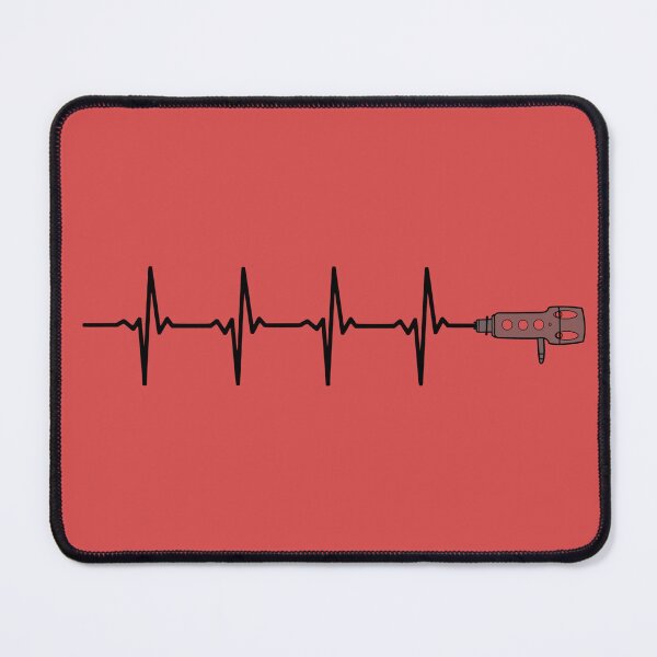 Item preview, Heartbeat ECG Turntable Stylus Record Needle (Black) designed and sold by StudioFourty2.