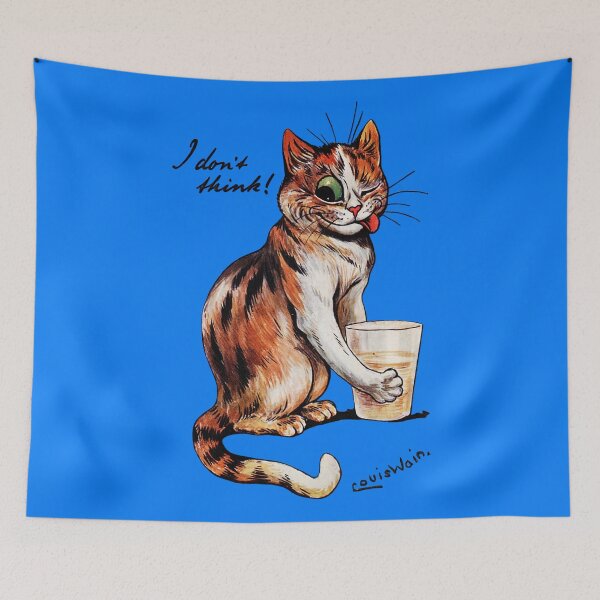 Item preview, Louis Wain, I Don't Think designed and sold by Vatroslav.
