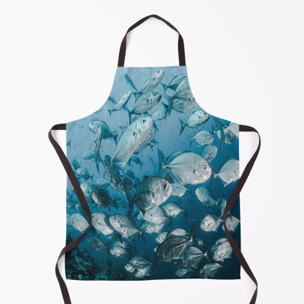 Item preview, Silver fishes underwater sea creatures lovers designed and sold by BestDesign87.