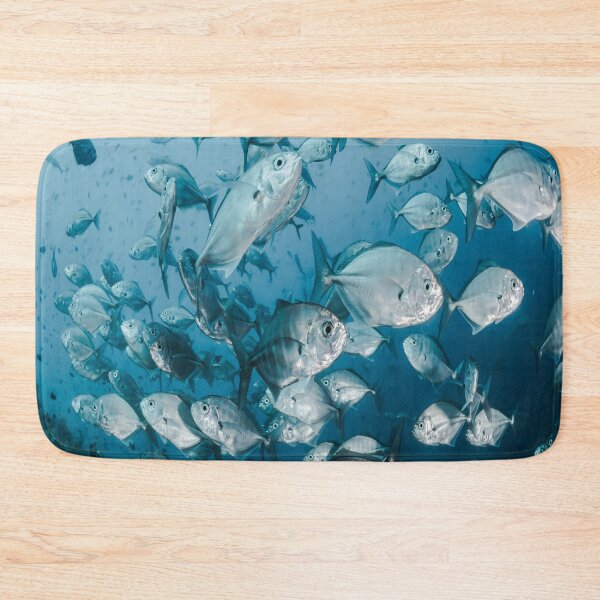 Item preview, Silver fishes underwater sea creatures lovers designed and sold by BestDesign87.