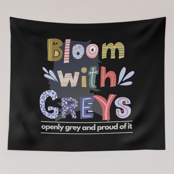 Item preview, Bloom With Greys Openly Grey para hombre designed and sold by my-green-gecko.