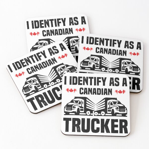 Item preview, I Identify As A Canadian Trucker designed and sold by TheBest94.