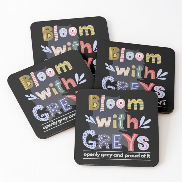 Item preview, Bloom With Greys Openly Grey para hombre designed and sold by my-green-gecko.