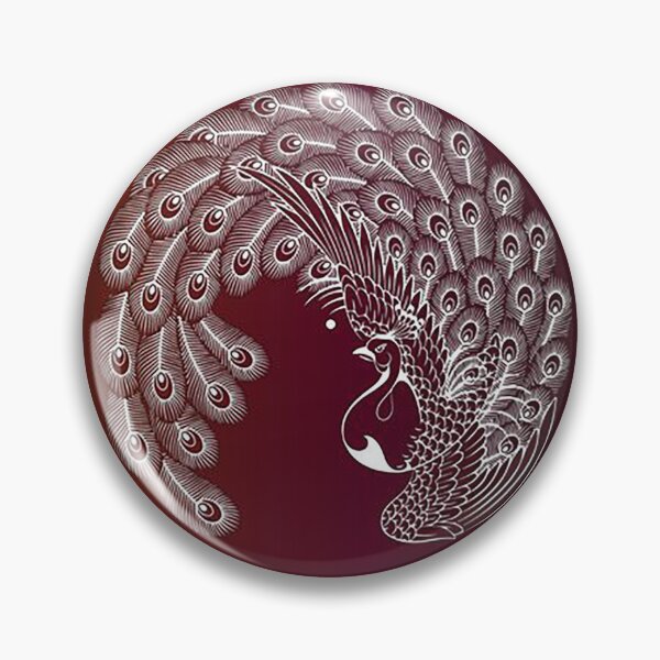 Item preview, Burgundy Peacock designed and sold by lerta.