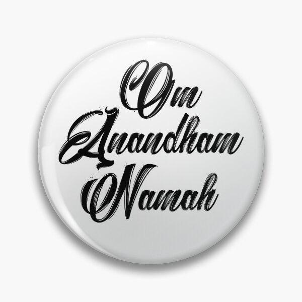Item preview, Om Anandham Namah (black) designed and sold by didijuca.