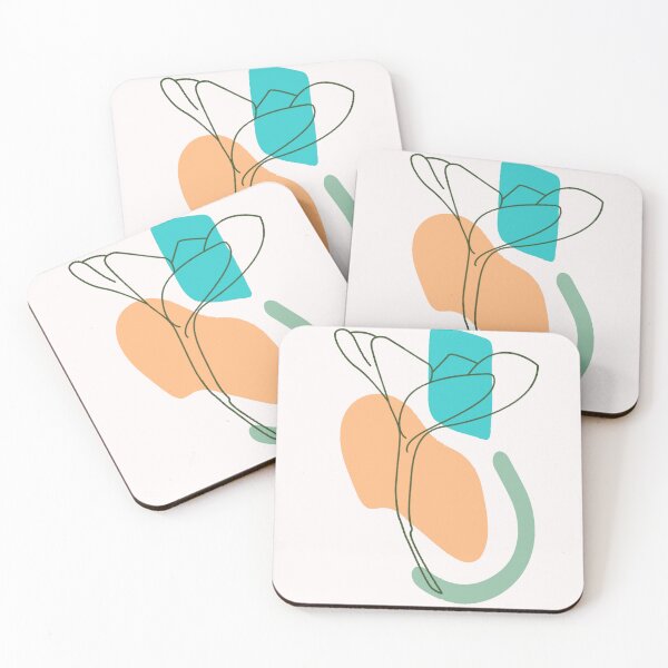 Item preview, Abstract One Line Plumeria Flower designed and sold by virillanissa.