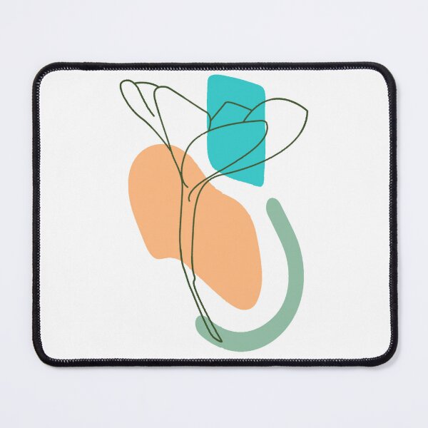 Item preview, Abstract One Line Plumeria Flower designed and sold by virillanissa.