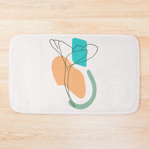Item preview, Abstract One Line Plumeria Flower designed and sold by virillanissa.