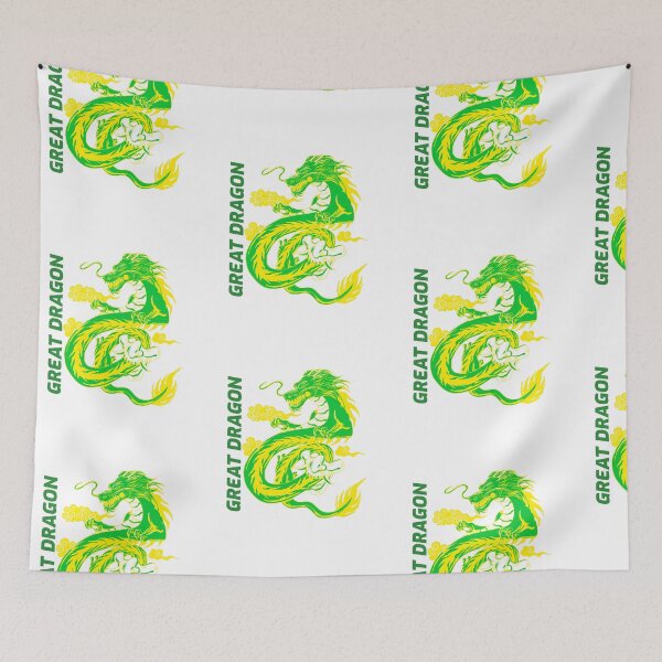 Item preview, Dragon Vintage Asian Great Dragon Art Essential Dragon designed and sold by Zuuag.