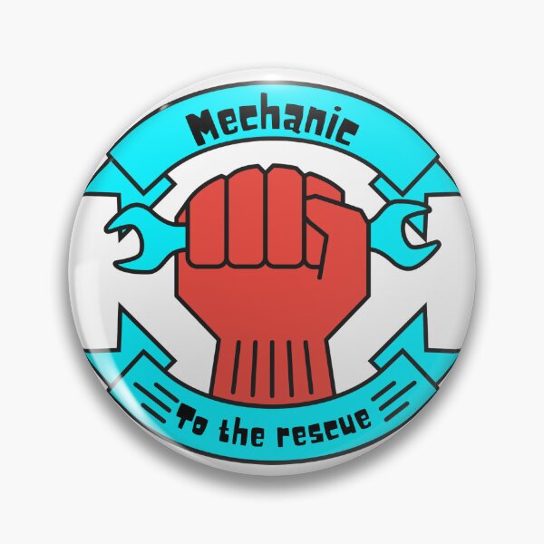 Item preview, Mechanic To The Rescue Spanner Fist designed and sold by RichTeeDesigns.