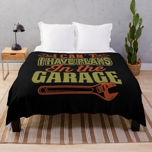 Item preview, I Can't I Have Plans in the Garage designed and sold by 3colors3.