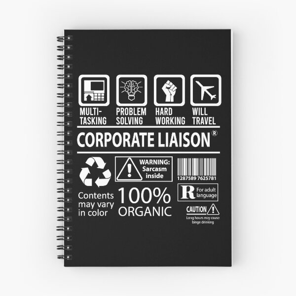 Aperçu de l'œuvre T-shirt de liaison d'entreprise - T-shirt d'article de cadeau d'emploi certifié multitâche créée et vendue par sabinacsnm.