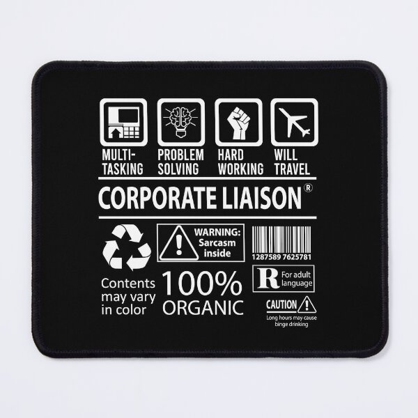 Item preview, Corporate Liaison T Shirt - MultiTasking Certified Job Gift Item Tee designed and sold by sabinacsnm.