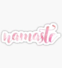 namaste Sticker
