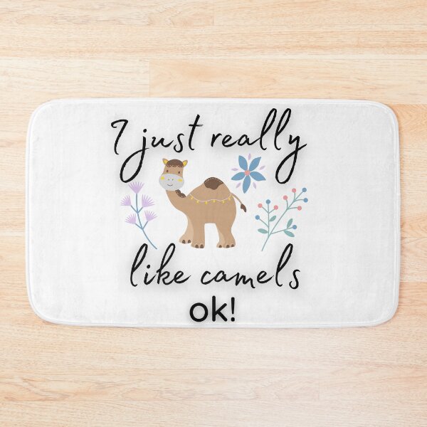 Item preview, I just really like camels ok | camels | pastel flowers designed and sold by Vicsdesignsart.