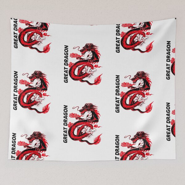 Item preview, Vintage Dragon Asian Merch Great Dragon Art Essential Dragon designed and sold by Zuuag.