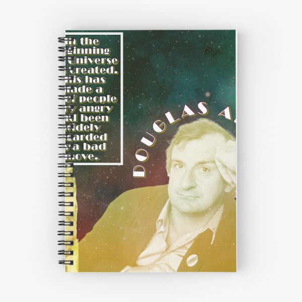Item preview, Douglas Adams quote designed and sold by Normanbates13.