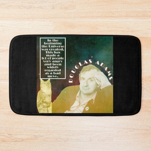 Item preview, Douglas Adams quote designed and sold by Normanbates13.