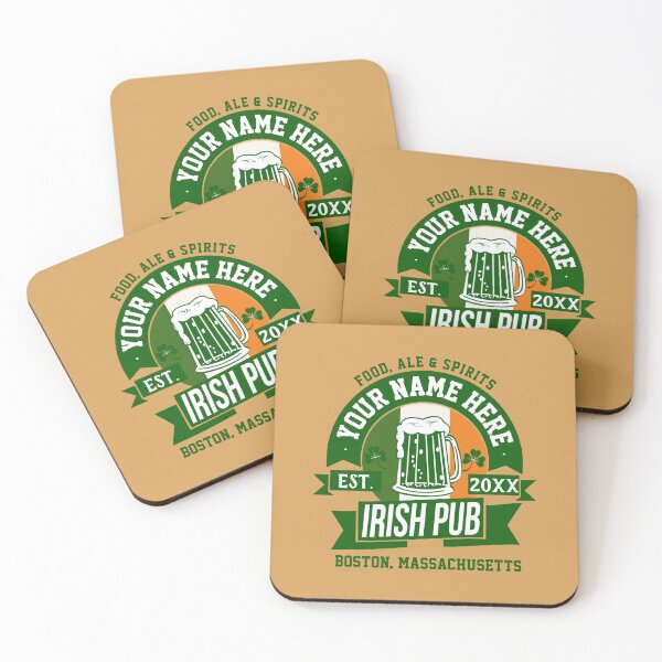 Item preview, Drinking Pub Logo St Paddys Day  designed and sold by KidGiftChoice.