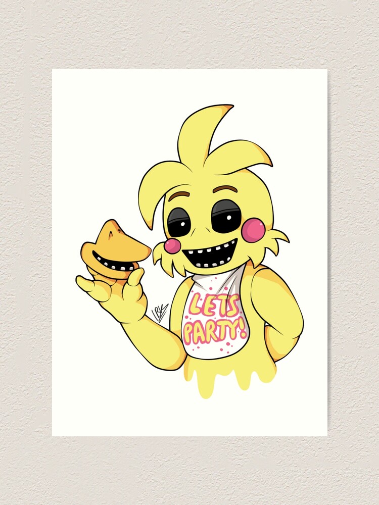 Toy Chica Art Print